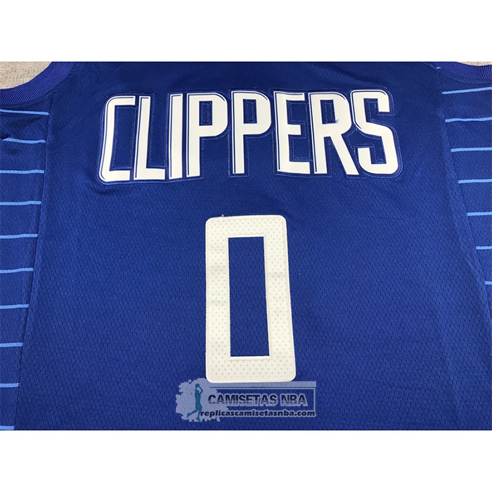 Camiseta Los Angeles Clippers Russell Westbrook NO 0 Icon 2022-23 Azul